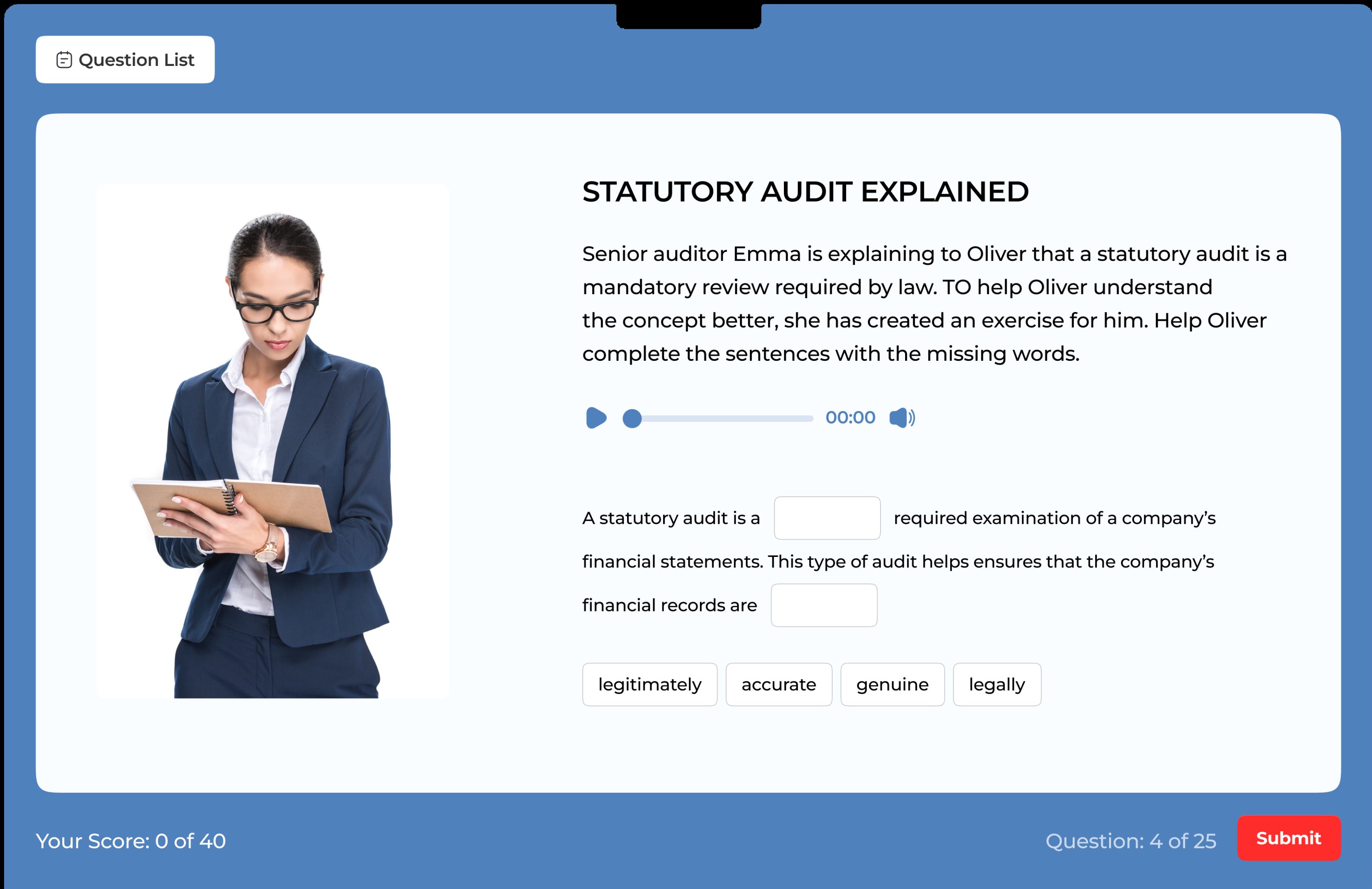 AuditPro English: Interactive Course